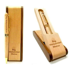 Customized Wooden Pen with Name – Premium Gift Set