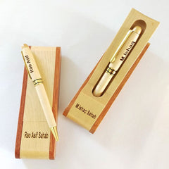 Customized Wooden Pen with Name – Premium Gift Set