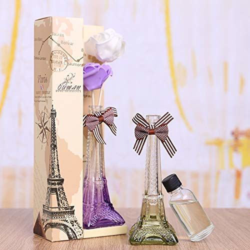 Eiffel Tower Aroma Diffuser Gift Set – Fragrance Oil & Flower Sticks