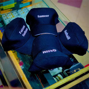 Customized Name Caps for Girls & Boys Personalized Unisex Caps