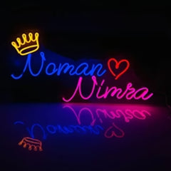 “Customized Neon Sign 2 Name – Personalized LED Wall Light for Home & Gifts”