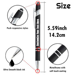 Customized Metal Pen – Name & Text Engraved (Premium Quality)