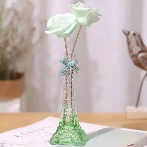 Eiffel Tower Aroma Diffuser Gift Set – Fragrance Oil & Flower Sticks