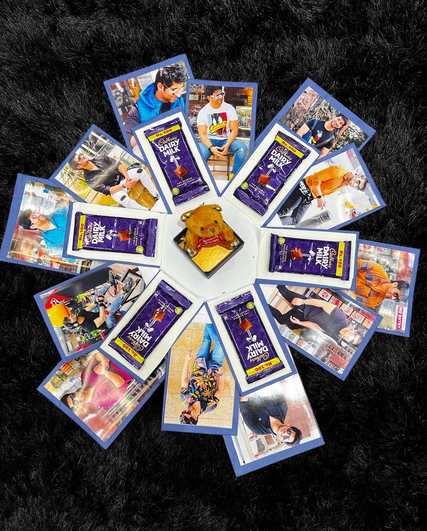 Customized Pictures & Chocolates Gift Box