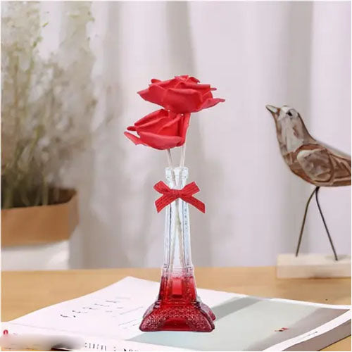Eiffel Tower Aroma Diffuser Gift Set – Fragrance Oil & Flower Sticks