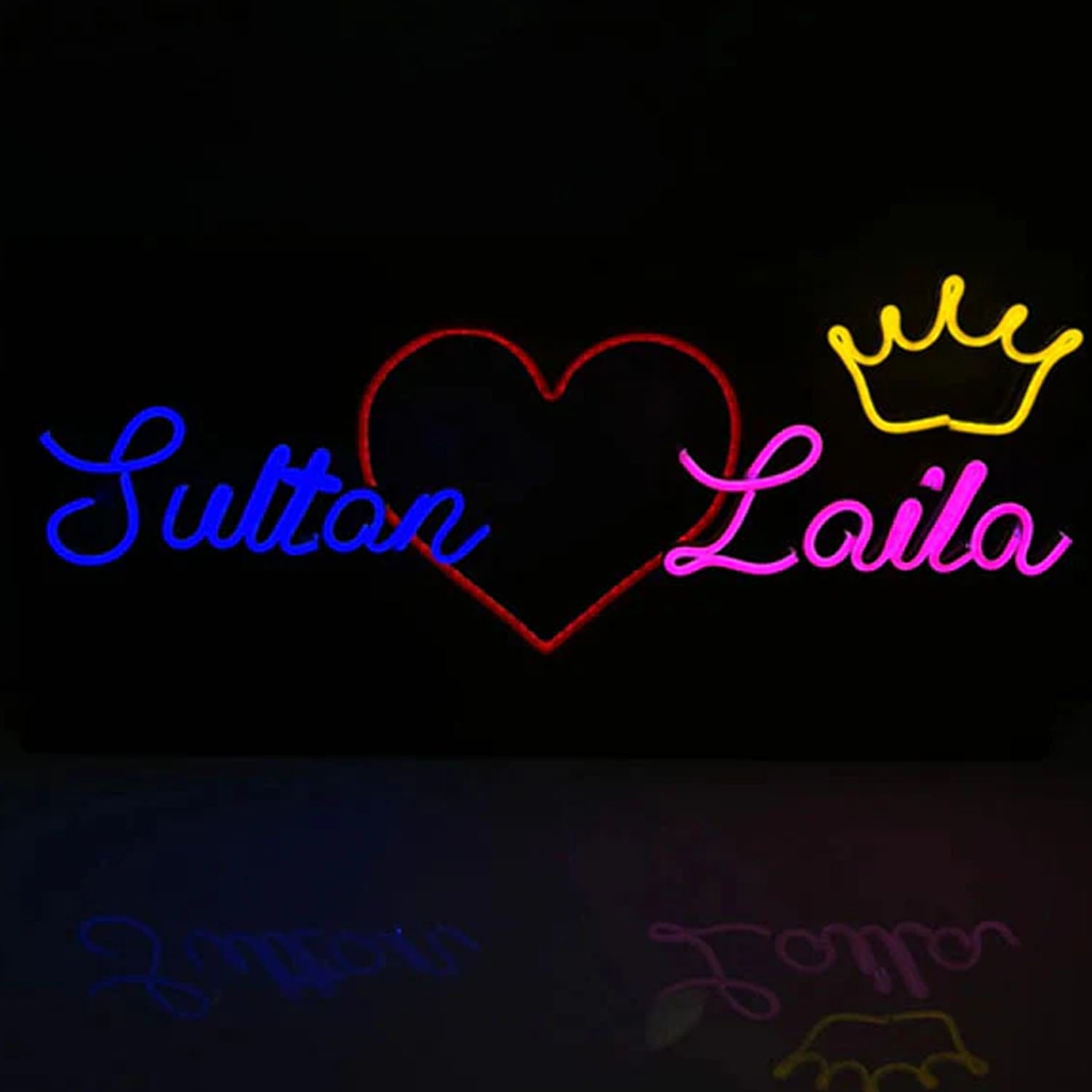 “Customized Neon Sign 2 Name – Personalized LED Wall Light for Home & Gifts”