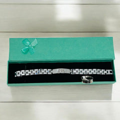 Customized Name Bracelet & Ring Gift Set – Personalized Jewelry for Boys & Girls