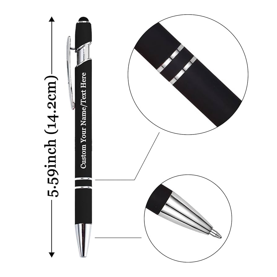 Customized Metal Pen – Name & Text Engraved (Premium Quality)