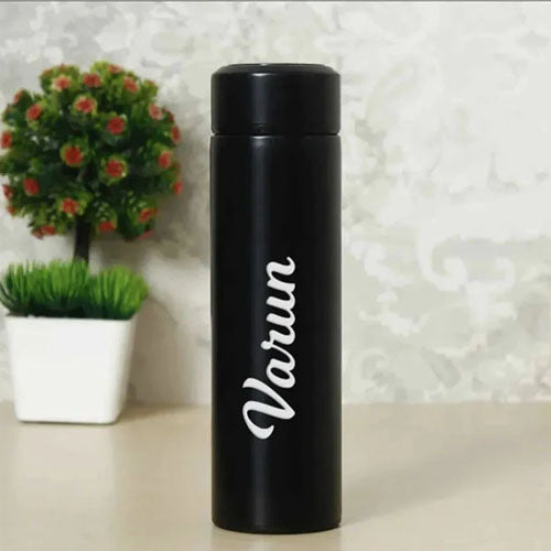 Customized Name Smart Temperature Display Water Bottle"