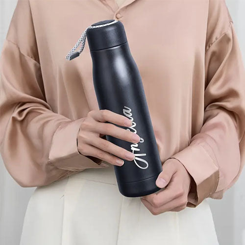 Customized Sports Name Water Bottle"