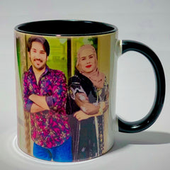 Customized Colour Mug With Picture Name Logo Print in Mug