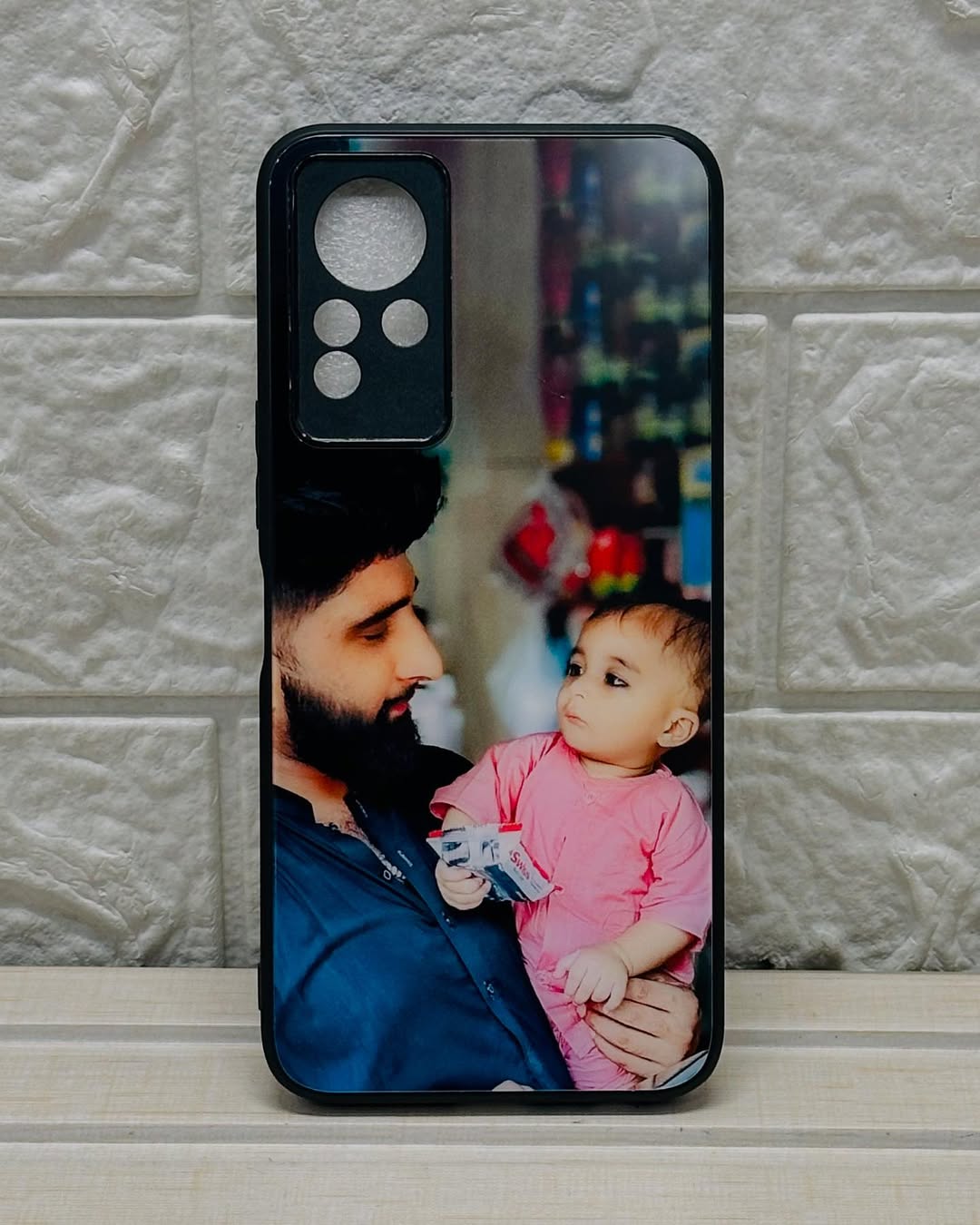 Customized 3D Mobile Cover with Personalized Picture Print – Available for All Phone Models