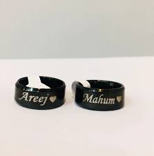 Customized Boys & Girls Name Metal Ring – Multiple Sizes