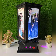 Customized Led Rounding Lamp With Pictures Print