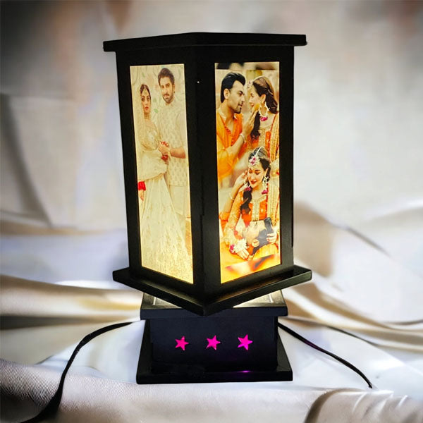 Customized Led Rounding Lamp With Pictures Print